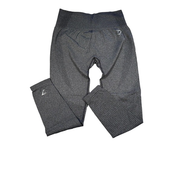 Gymshark Pants - Gymshark Womens Large Seamless Compression Leggings Gray Workout Gym Athleisure